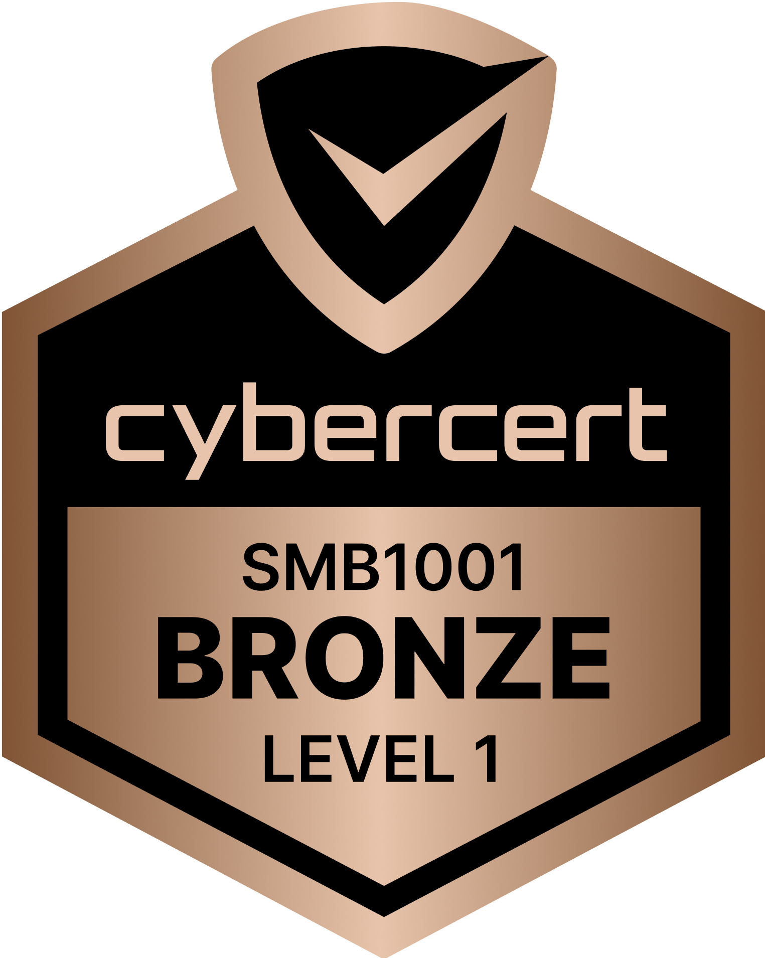 Bronze certification badge