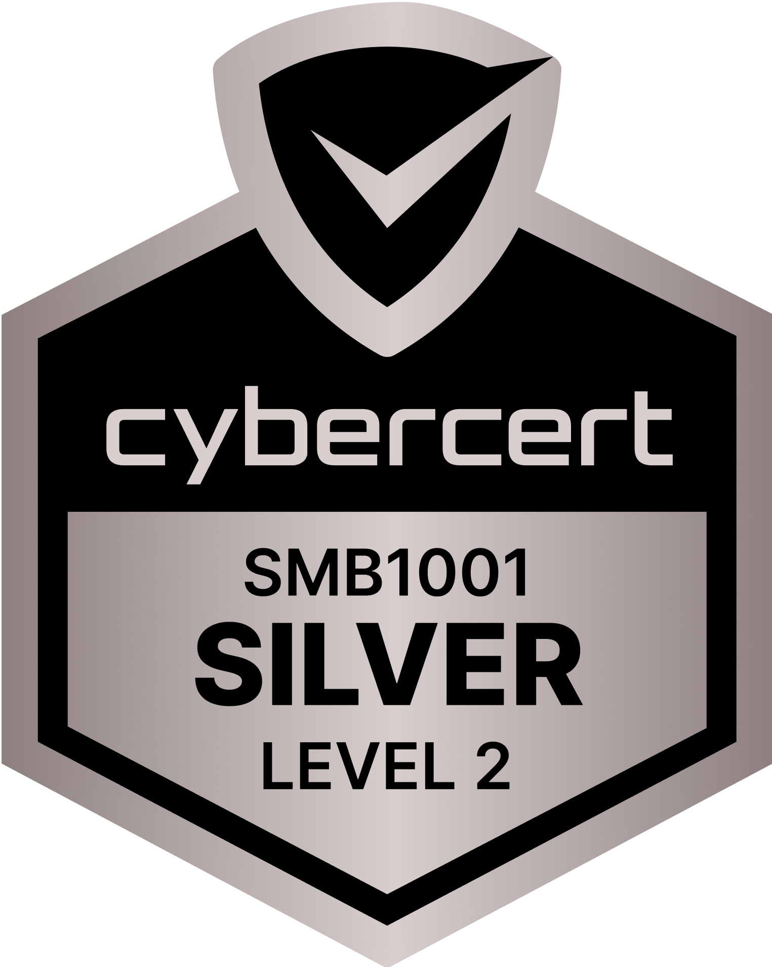 Silver certification badge